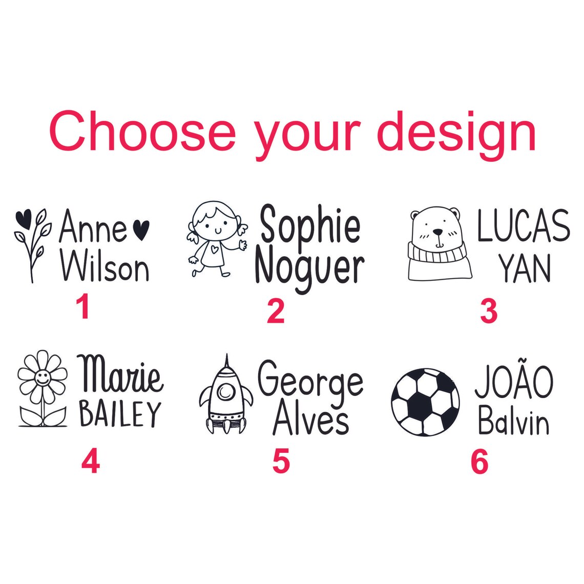 CLOTHING STAMP Custom NAME Stamp Camp Stamp Fabric Stamp Etsy