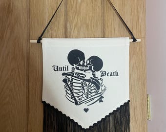 Tenture murale jusqu'à la mort
