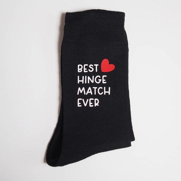 Best hinge match/ Boyfriend socks/ Boyfriend gift/ Valentines gift