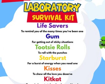 Tarjeta de agradecimiento de la Semana del Laboratorio 2026