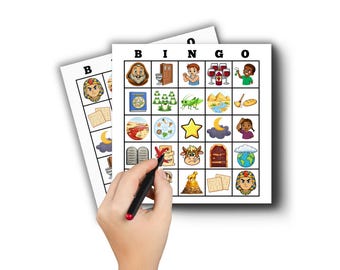 Passover Bingo Learning Game