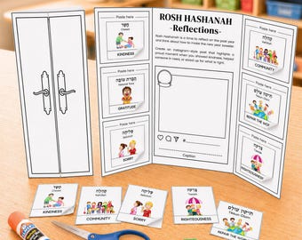 Rosh Hashanah Jewish Values Craft