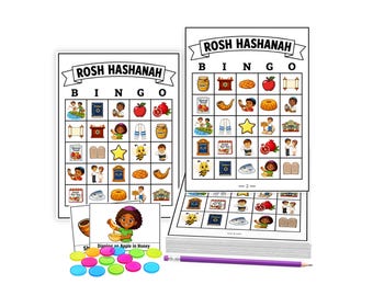 Rosh Hashanah BINGO Game