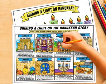 Hanukkah Activity: Shining a Light on the Hanukkah Story