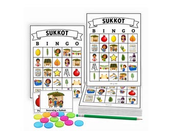 Sukkot Picture BINGO
