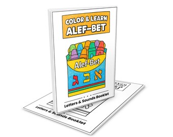 Color & Learn the Alef-Bet
