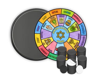Jewish Holiday Calendar Wheel Craft