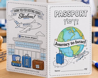 Journey Through Israel Passport Activity