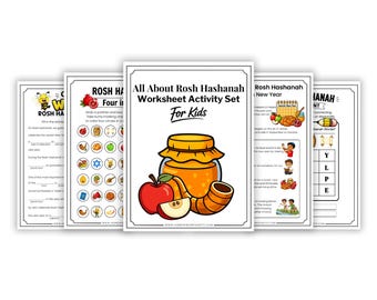 Rosh Hashanah Worksheets