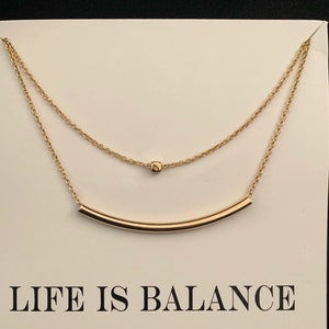 Life is Balance Necklace