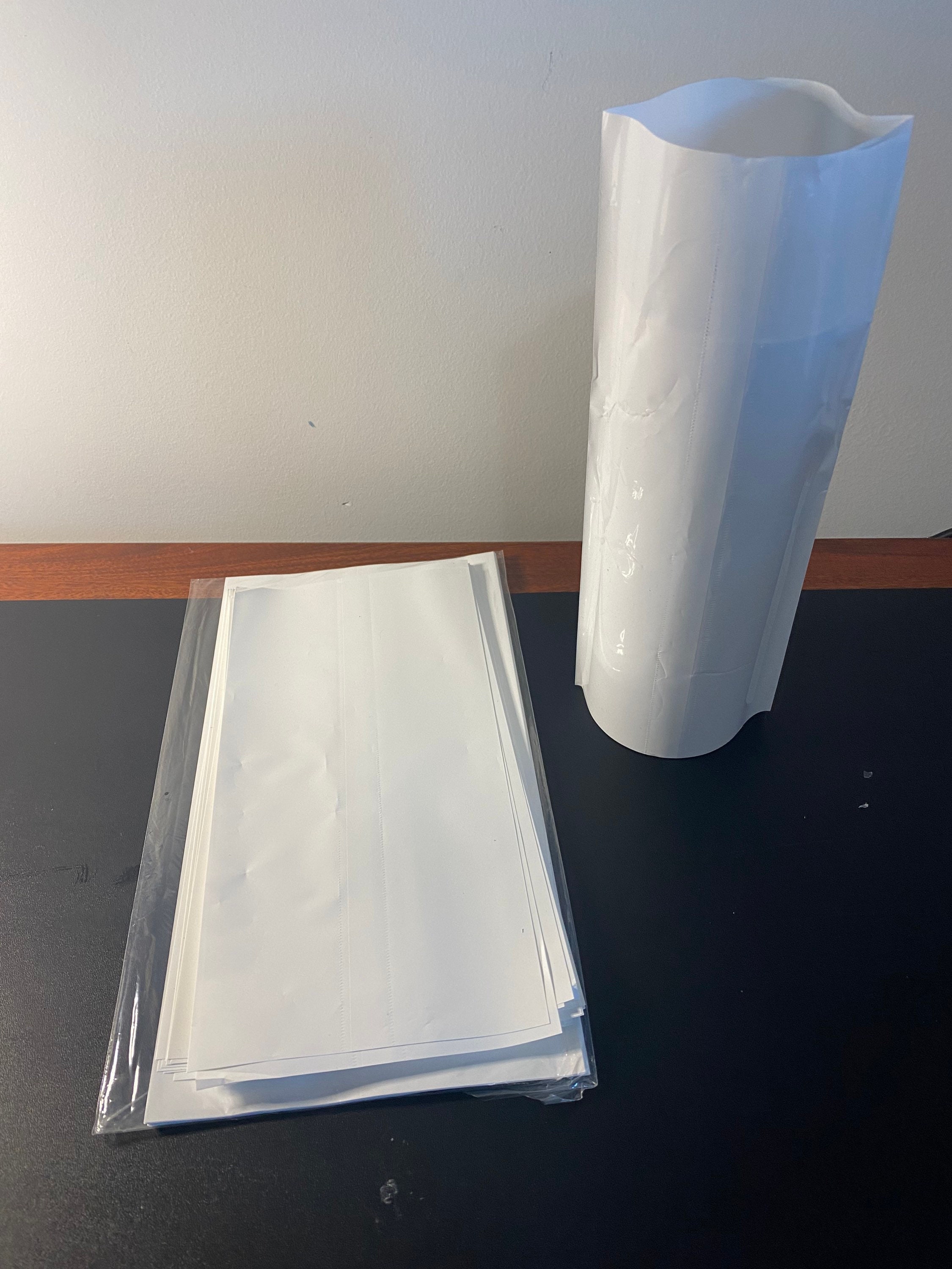 100Pcs Sublimation Shrink Wrap Sleeves,5x10 Inch Heat Transfer Shrink Film  Bags for Blanks 20 oz Tumblers,Mugs,Cups,Shrink Wrap Bands for Sublimation