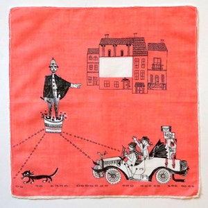 50s handkerchief car ride Cannes Nice