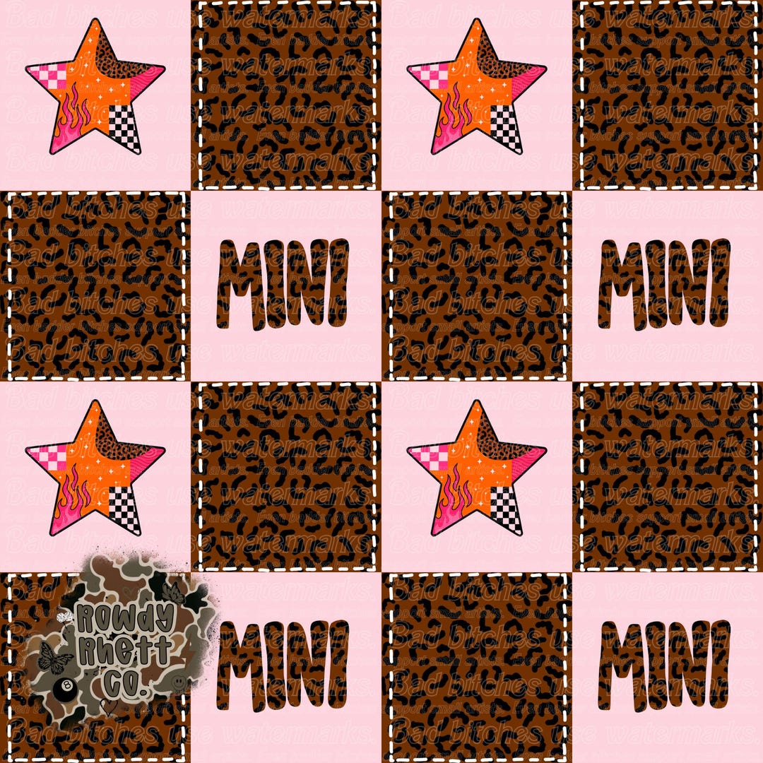 Girl File Set Mini Girl Seamless File | Mamas Girl Seamless File | Patchwork Design ...