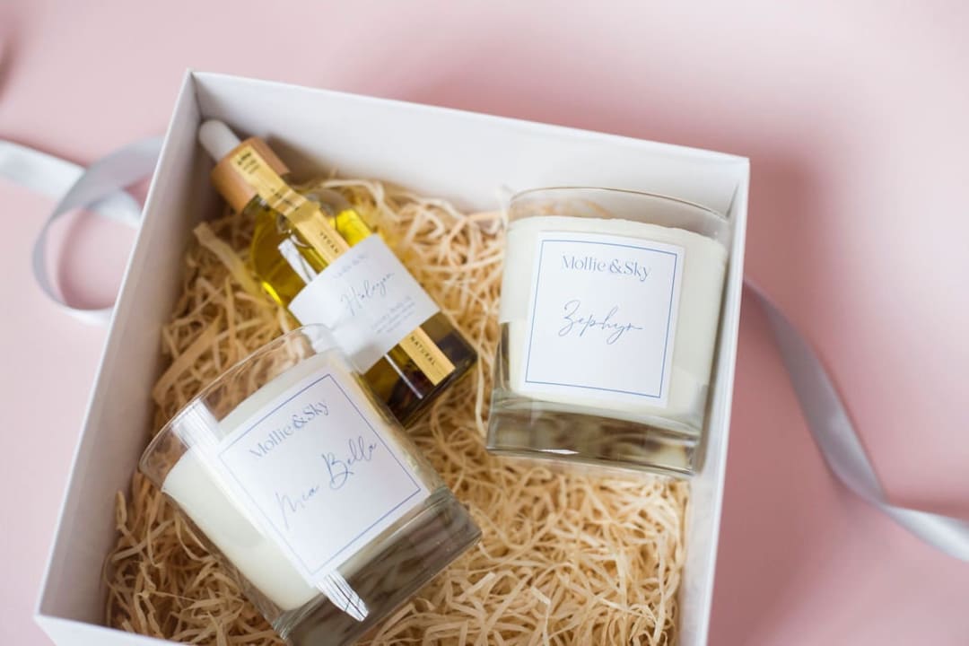 Luxury Candle Gift Set Handmade Candle Aromatherapy Gift Set Etsy