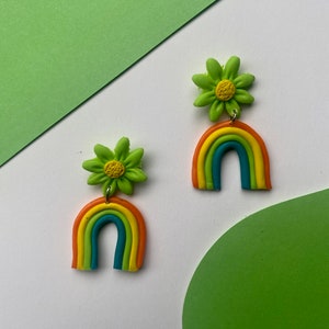 rainbow flower