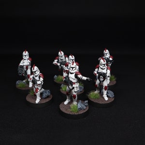 Commission- Painted Phase 1 Clone Trooper Unit Expansion - Star Wars Legion