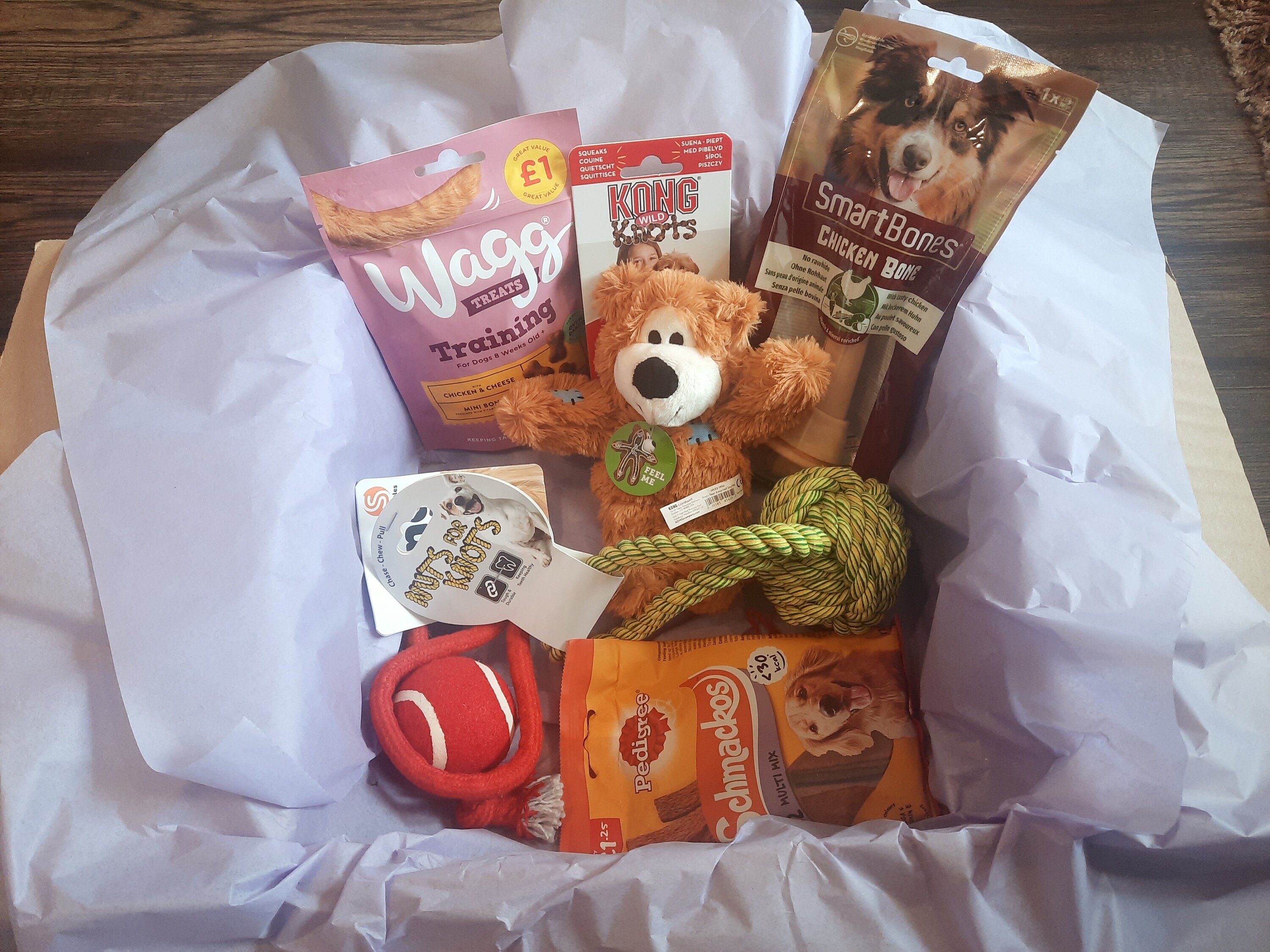 Dog Treat and Toys Gift Box Hamper Dog gift box Premium Etsy