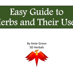 Easy Guide to Herbs and Their Uses – PDF Download