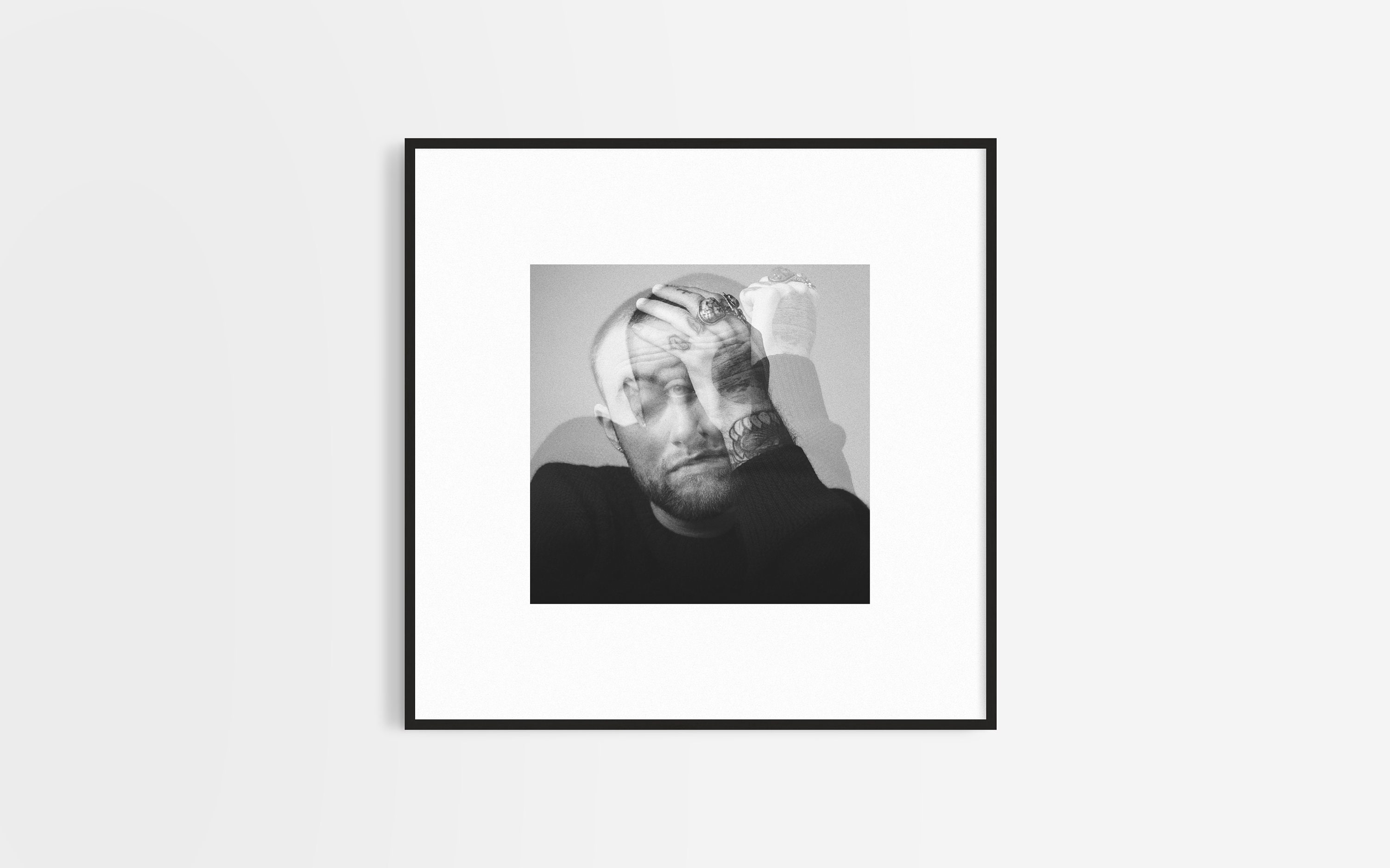 Mac Miller Circles Album Cover Posters Music Prints Etsy