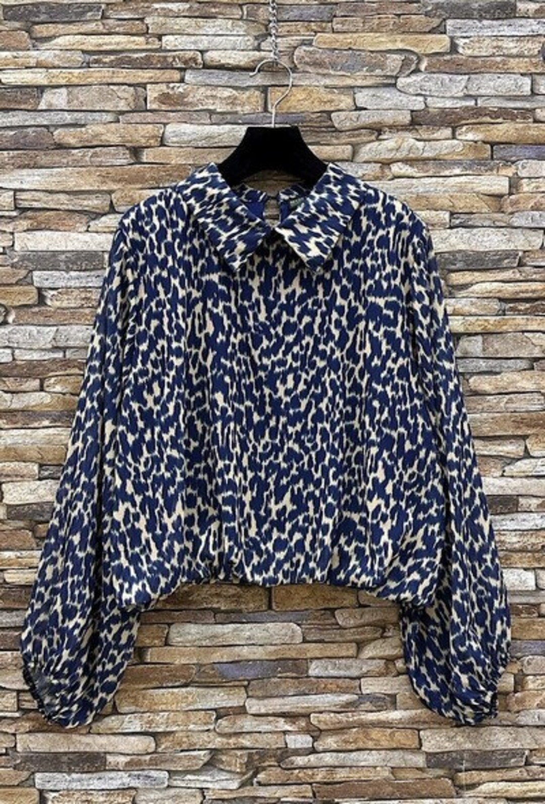 bluse leopardenmuster