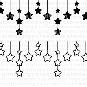 Sterrenrand Svg Png Pdf Jpg