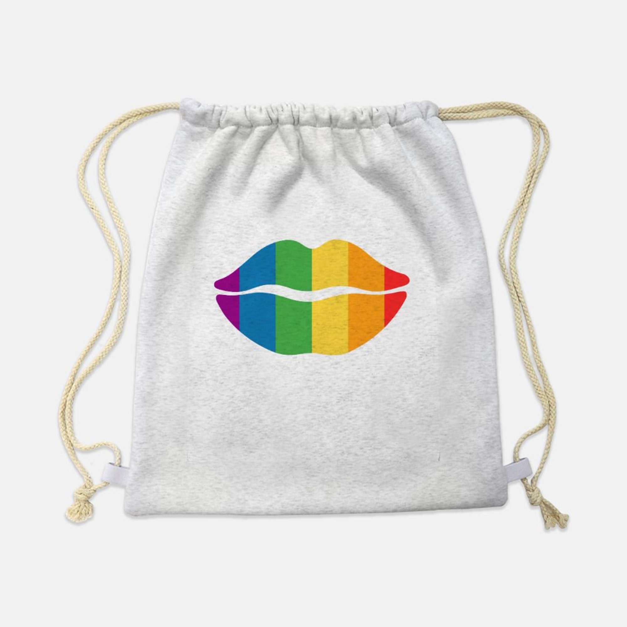 Discover Mochila Con Cordón Arco Iris LBGTQIA Beso