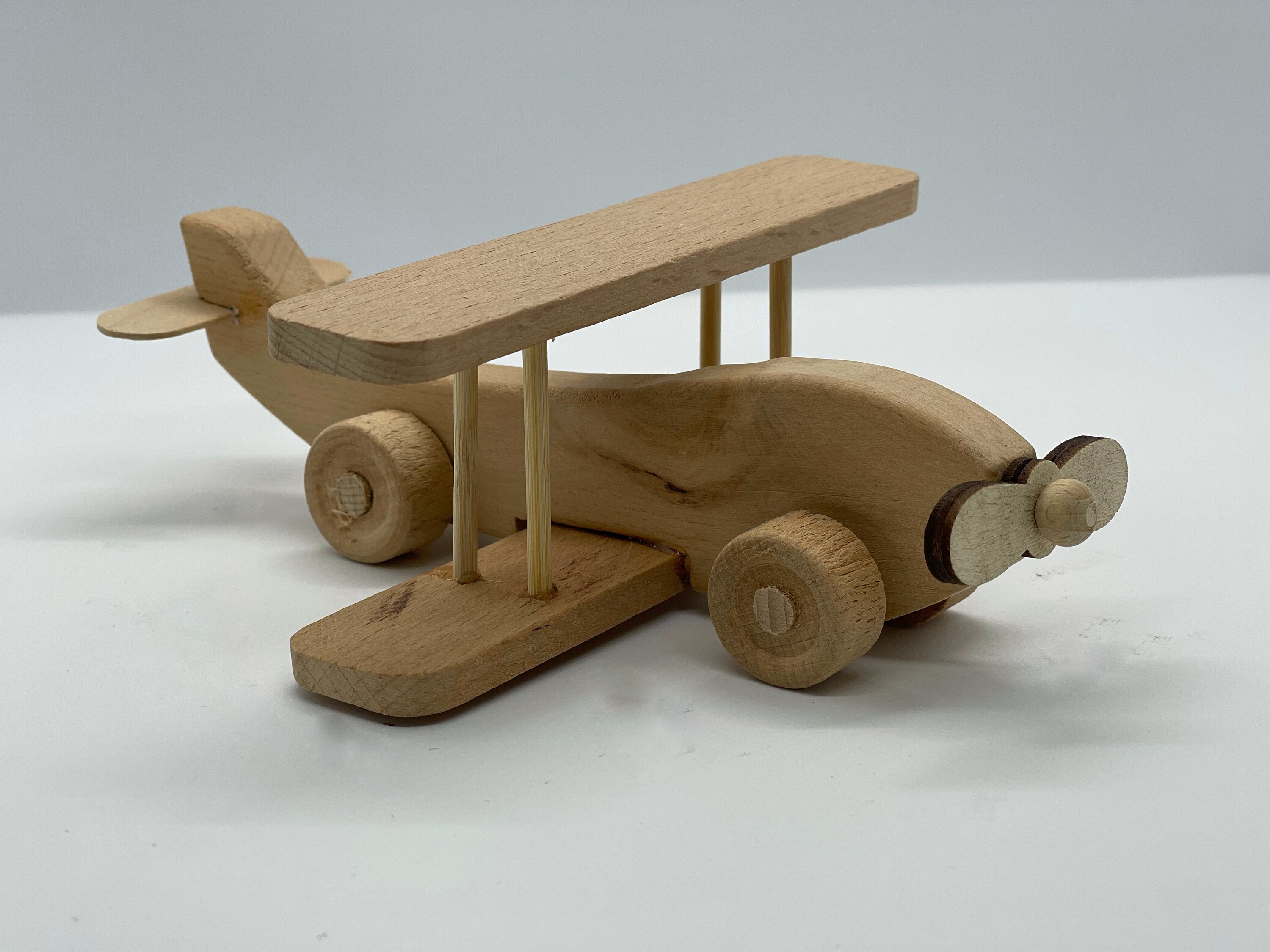 Wooden Airplane Toy Airplanes Wood Toy Plane Wood Toddler Etsy UK