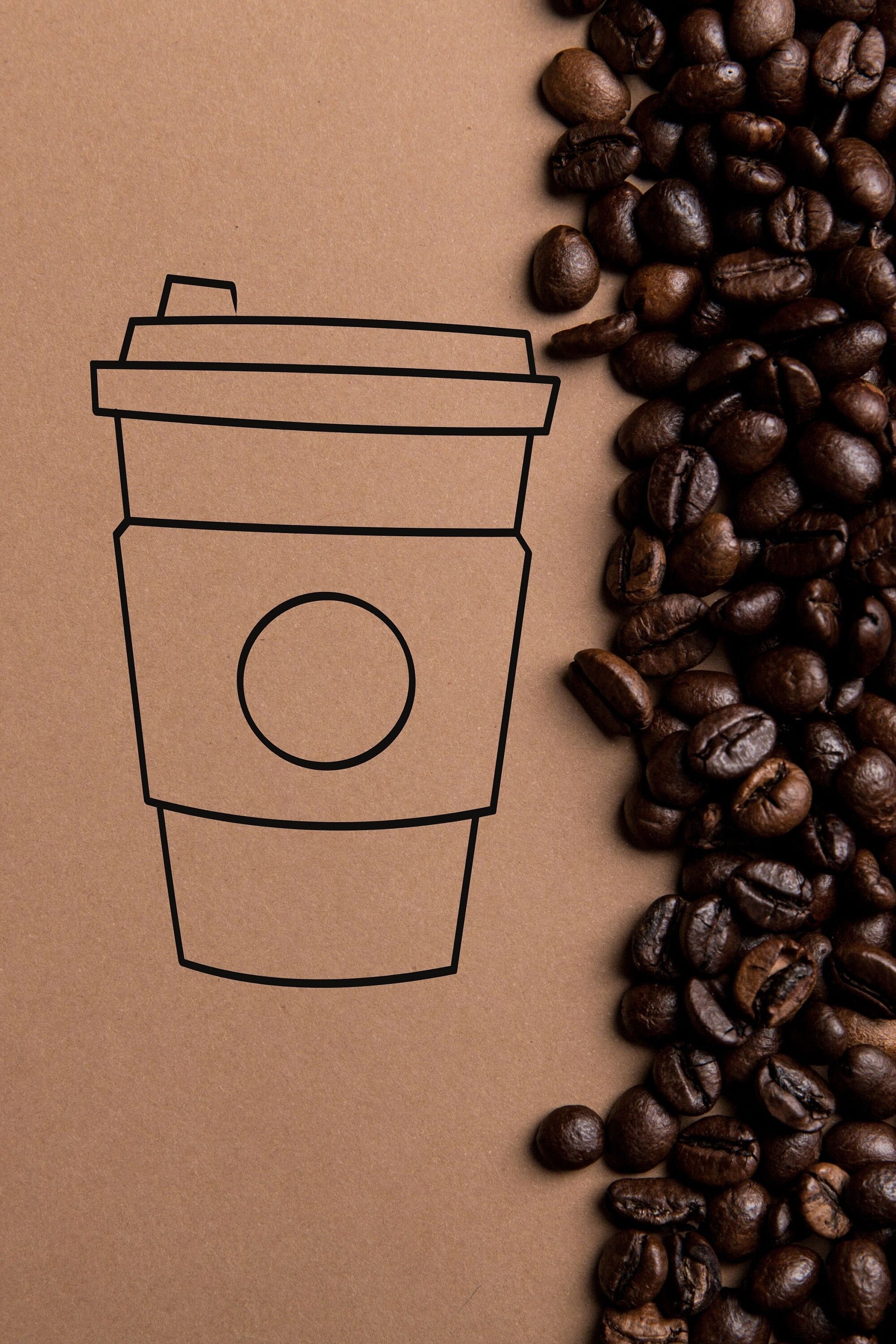 Coffee Cup Mosaic Balloons Digital Download Balloon Art Etsy