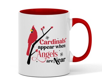 Cardinals Appear when Angels are near