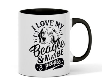 Taza de cerámica brillante de tamaño estándar