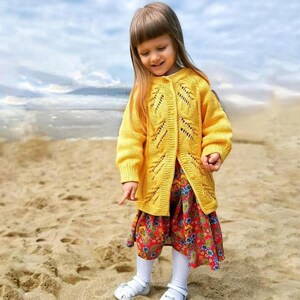Baby Strickmuster Bundle Strickjacke und Hose PDF Top Down Bild 5