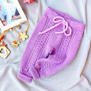 Knitting Pattern for Children’s Pants | Seamless Top-Down Pants | PDF