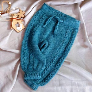 Knitting Pattern for Children’s Pants | Seamless Top-Down Pants | PDF