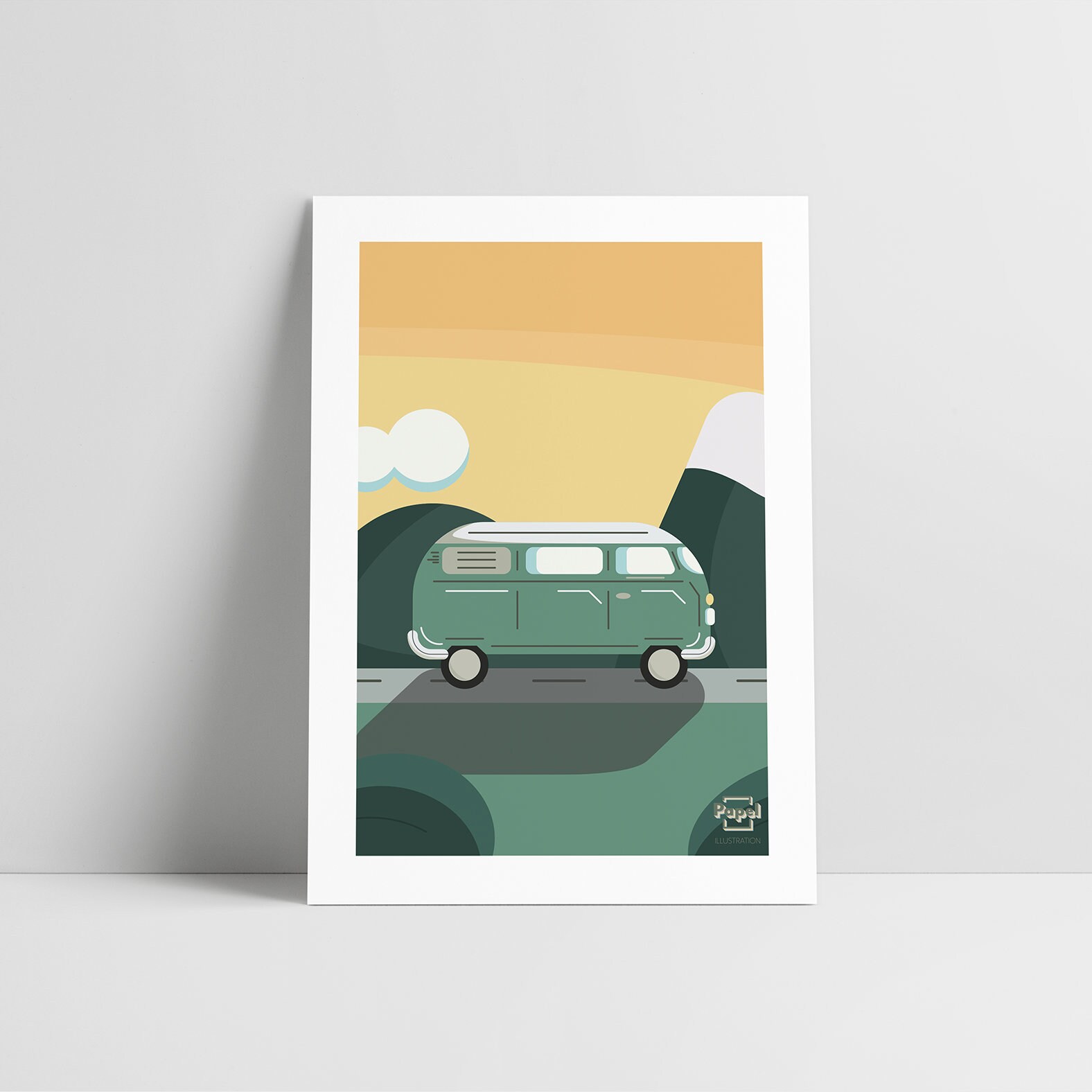 Affiche A3 - Van Montagne