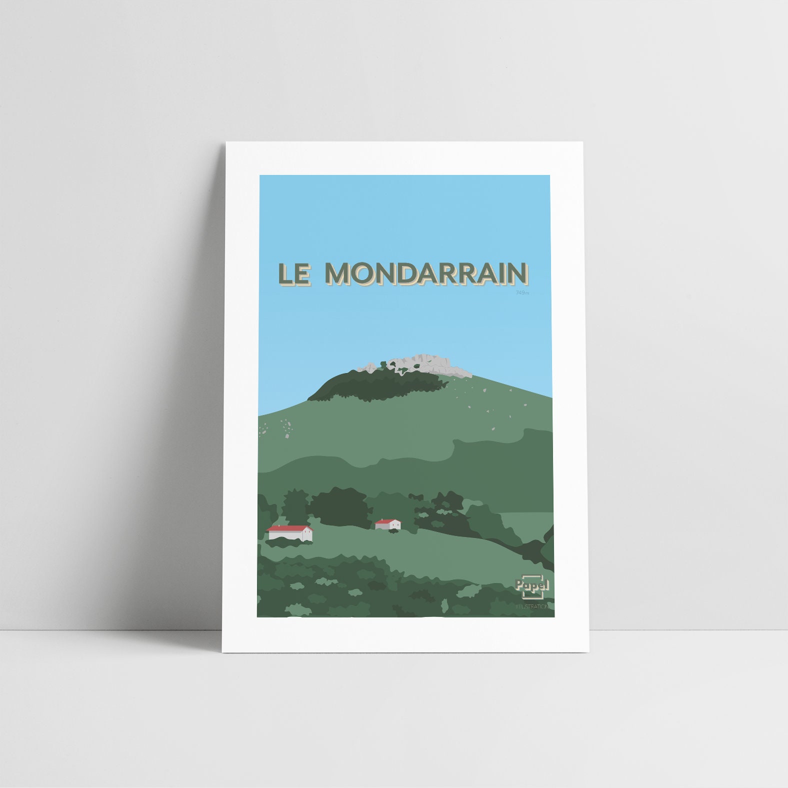 Affiche A3 - Le Mondarrain