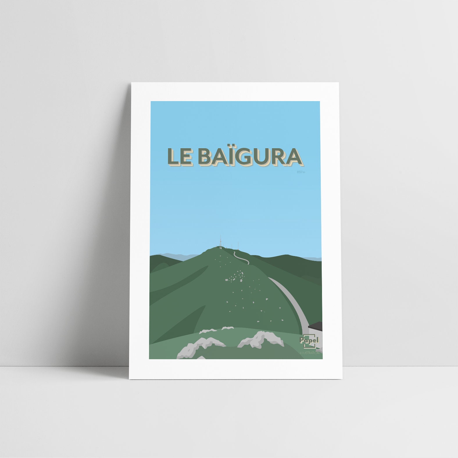 Affiche A3 - Le Baigura