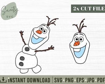 olaf face etsy