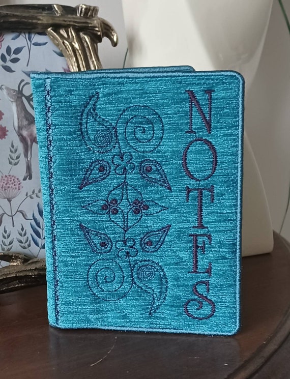 Handmade A6 Notebook Cover and Pad Etsy
