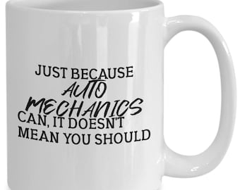 Auto Mechanic Mug, Mechanic Gift, Mechanic Dad Coffee Mug, Mechanic Mom