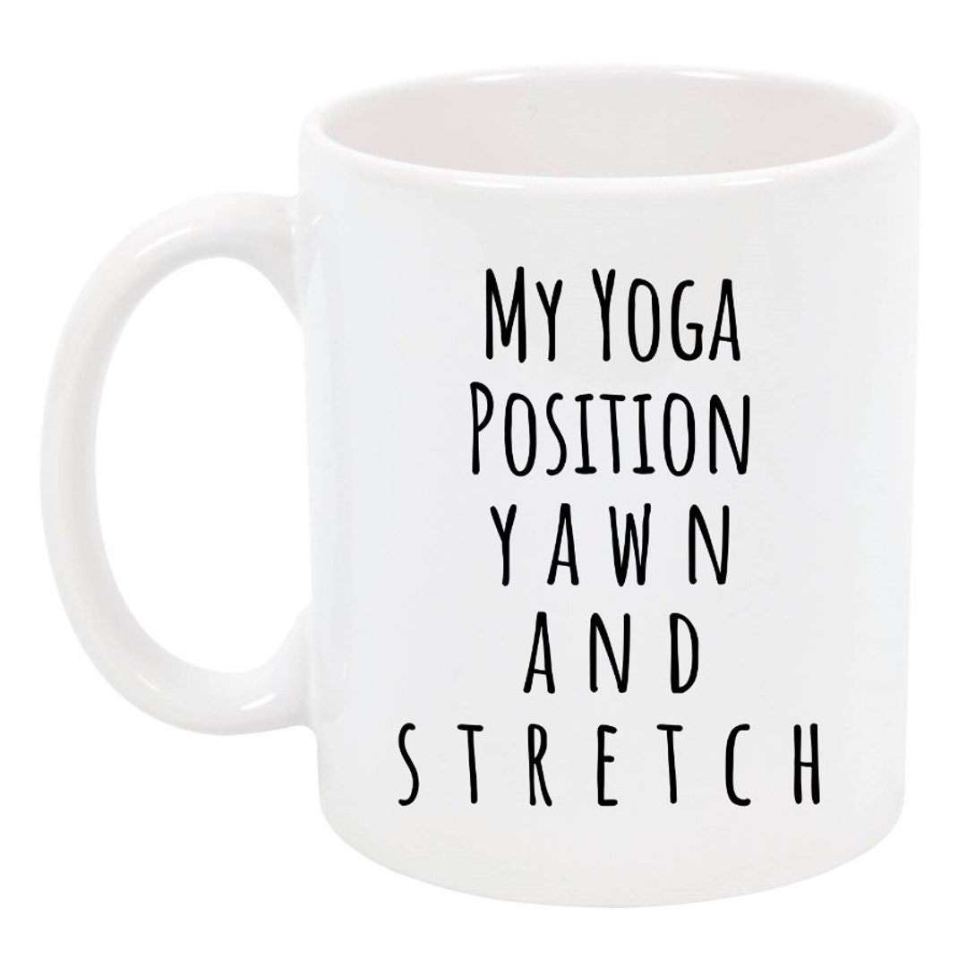 Yoga Coffee Mug, Yoga Teacher Gift, Mindfulness Gift Etsy UK