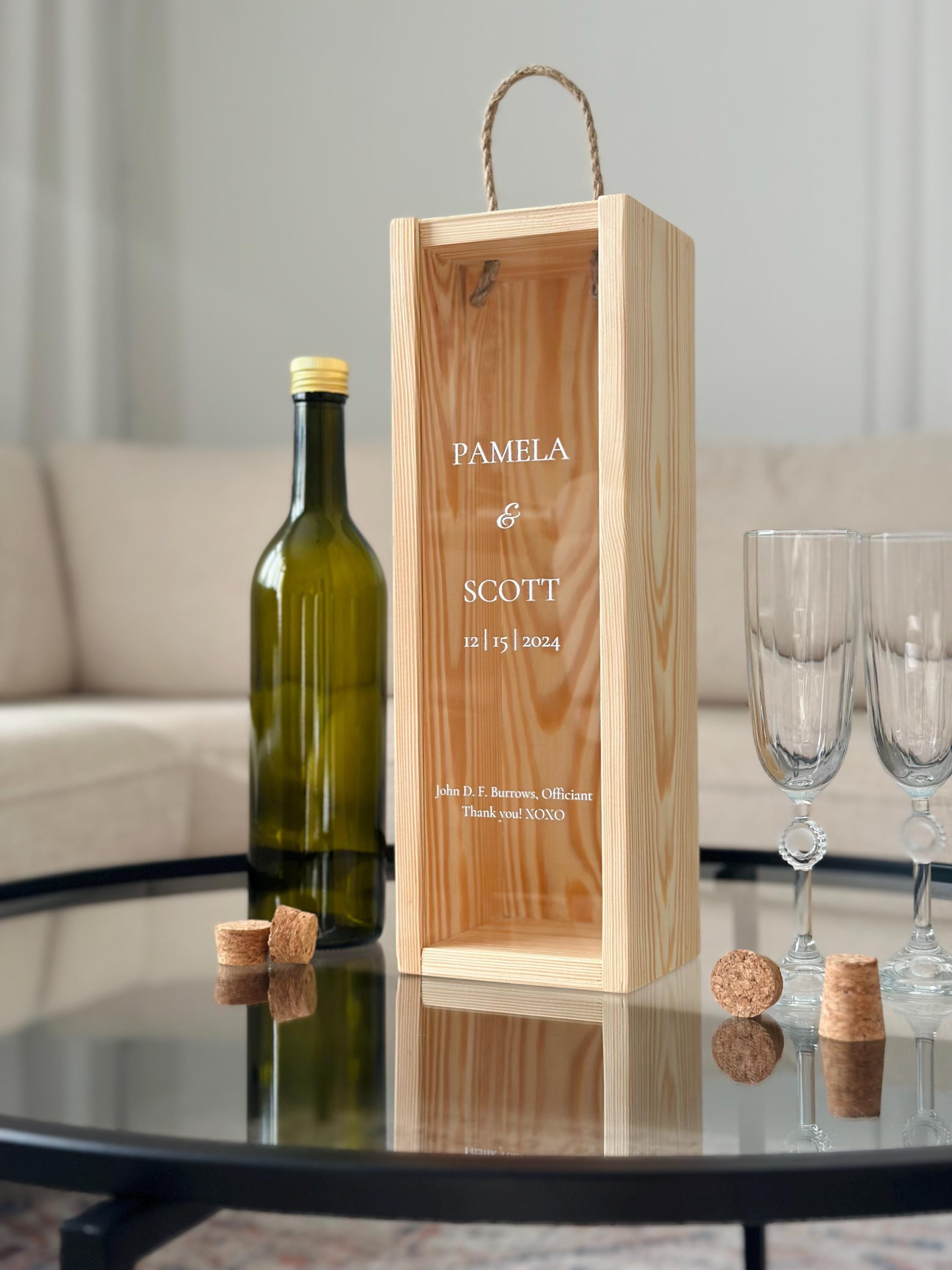 Moet Chandon Wooden Box - Etsy