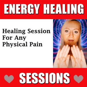 Healing Session For Any Physical Pain Release - 60min, Pain Relief, Emotional trauma release, Angelic Energy Healing, Energy Healing Session