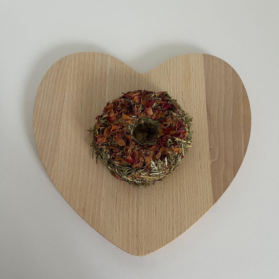 Photo inspiration: Picture Idea: Forage Doughnuts Hay Based Treats For Rabbits Guinea Pigs And