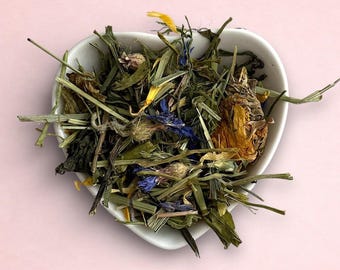 Mezcla de hierbas para la felicidad / Forraje para conejos, cobayas y animales pequeños