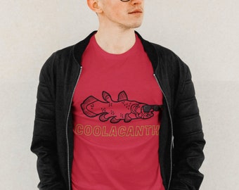 Coolacanth - coelacanth - ancient fish - dinosaur shirt - fishing shirt - funny dinosaur shirt - gifts for him - gifts for her