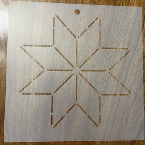 Star Stencil 7.5&quot;