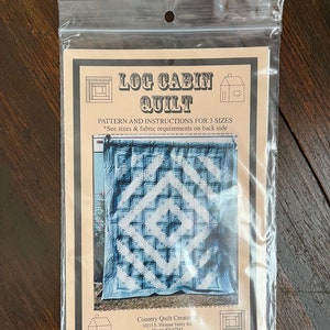 Log Cabin Quilt Pattern