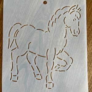 Horse Stencil 8&quot;