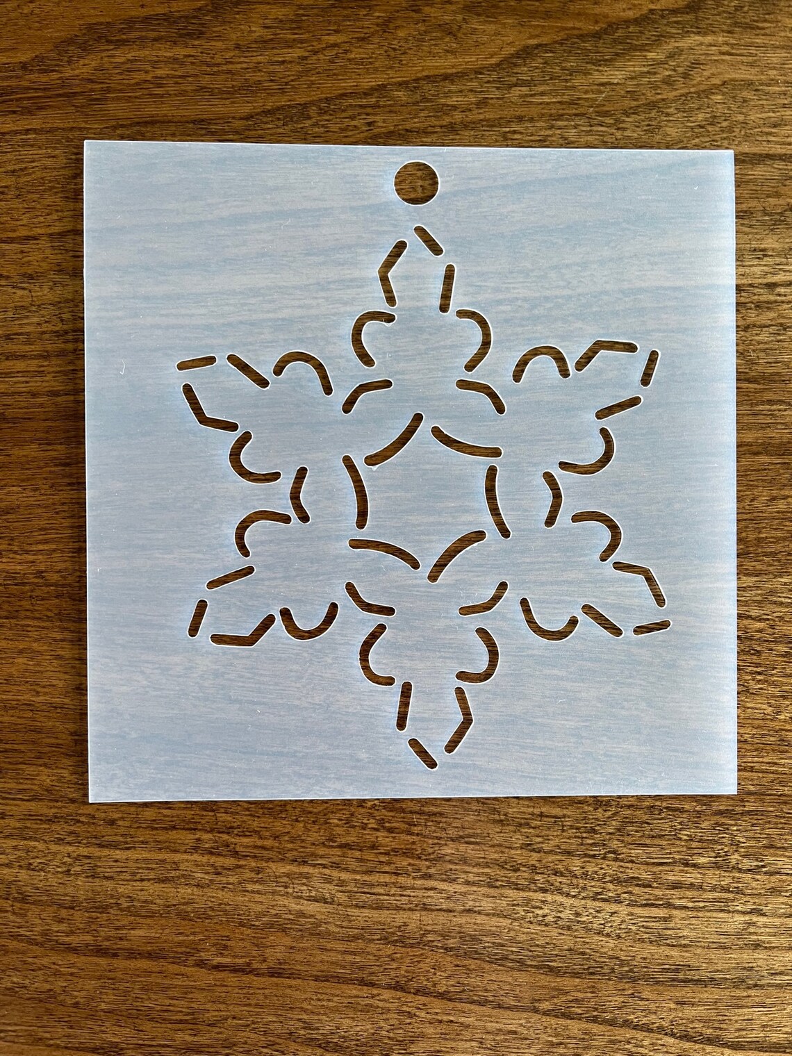 Snowflake Stencil 4-1/2" - Etsy