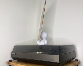 Soporte para vinilos con forma de figura gorda, soporte de exhibición de LP estilo Kawaii, almacenamiento minimalista de discos, decoración para estantes de tocadiscos